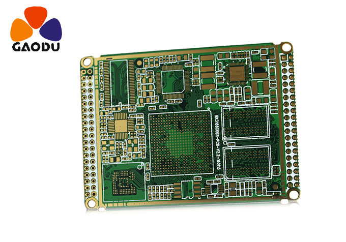 6層阻抗半孔細密線路PCB電路板